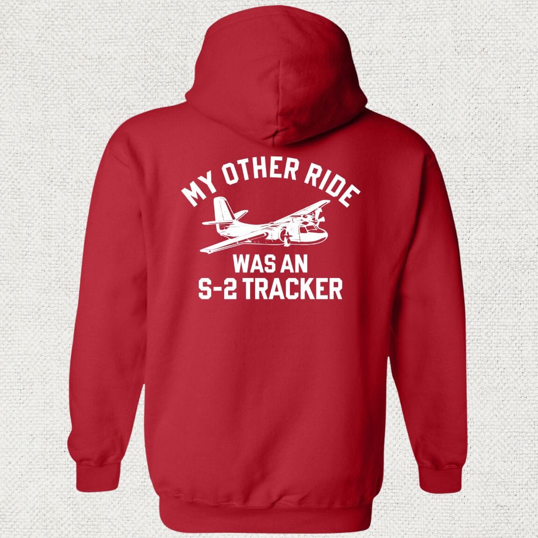 NavyHumor Hoodie Red / S My Other Ride Was An S-2 Tracker Hoodie