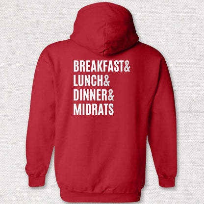 NavyHumor Hoodie Red / S Navy Meals Hoodie