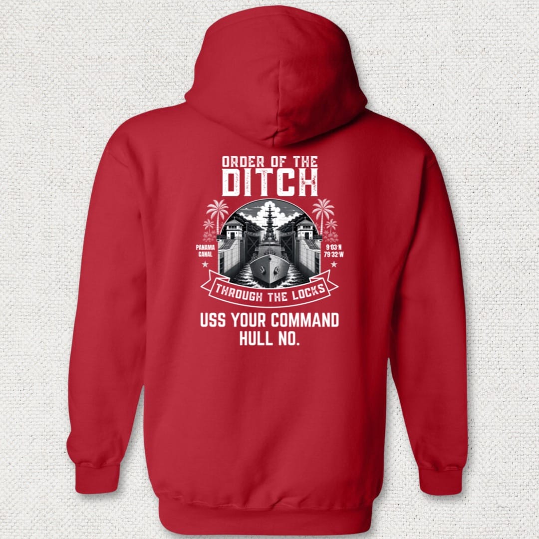NavyHumor Hoodie Red / S Order of the Ditch - Add Your Command Hoodie