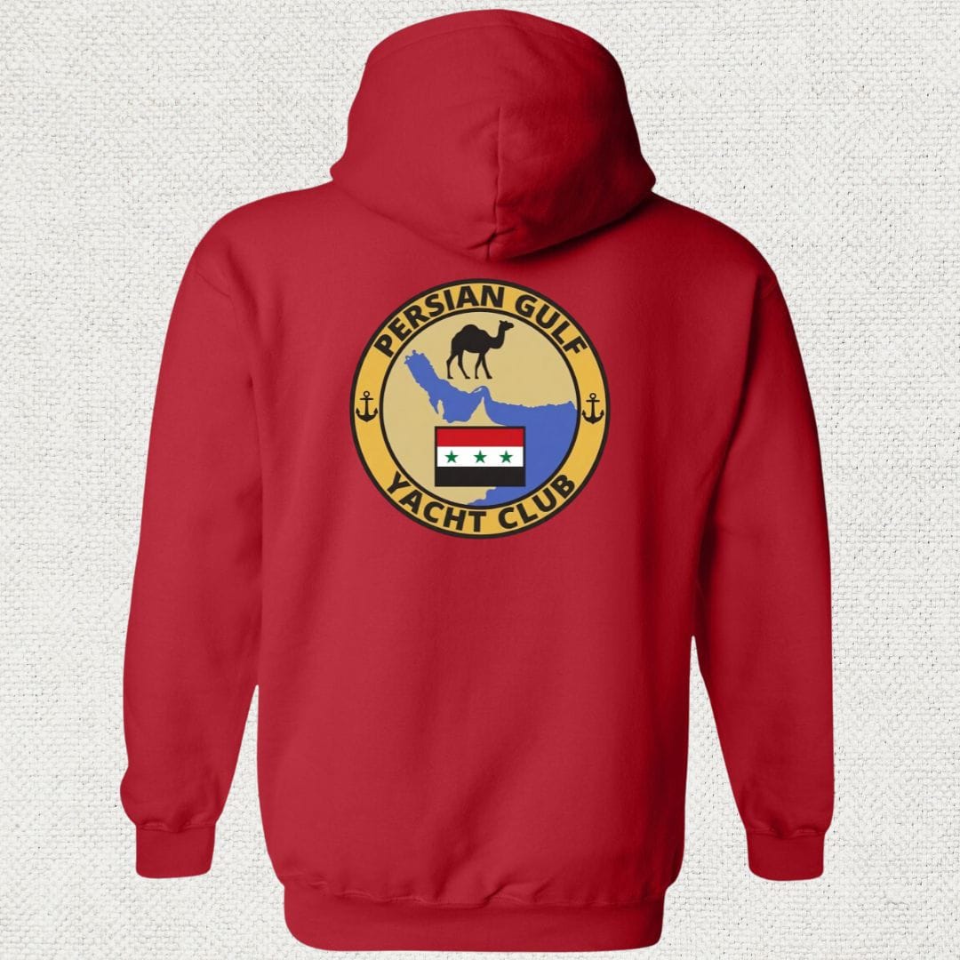 NavyHumor Hoodie Red / S Persian Gulf Yacht Club Hoodie