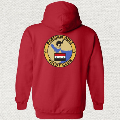 NavyHumor Hoodie Red / S Persian Gulf Yacht Club Hoodie