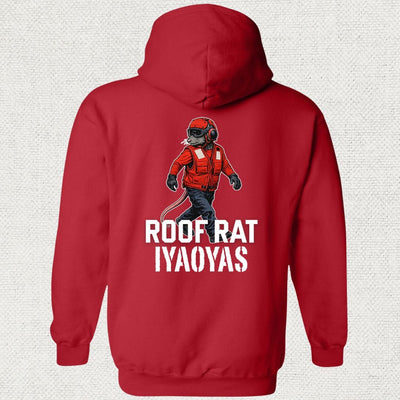 Red Roof Rat Hoodie