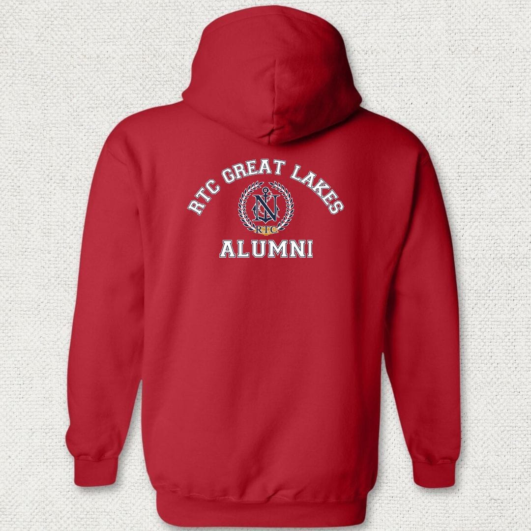 NavyHumor Hoodie Red / S RTC Great Lakes Alumni Hoodie