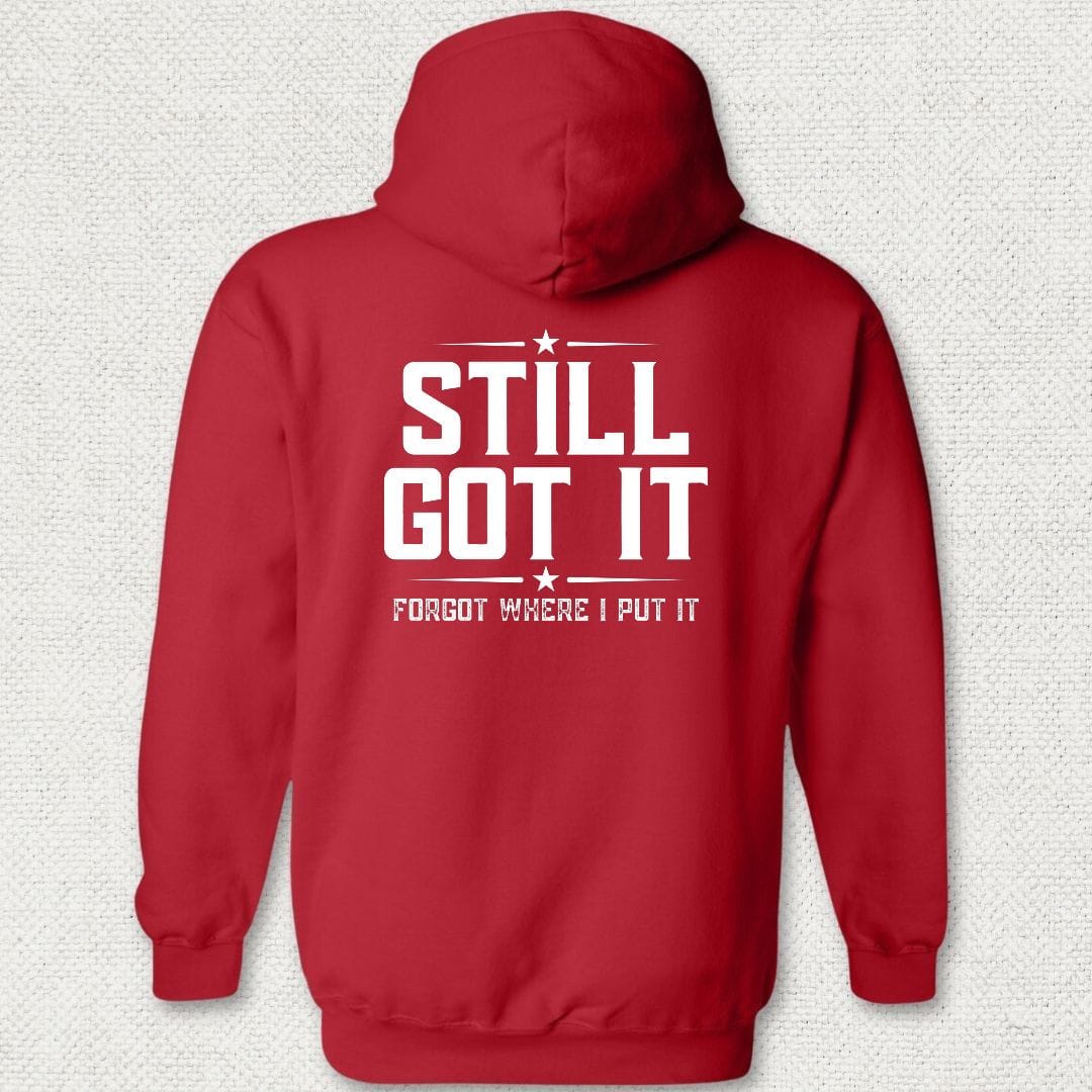 NavyHumor Hoodie Red / S Still Got It Hoodie