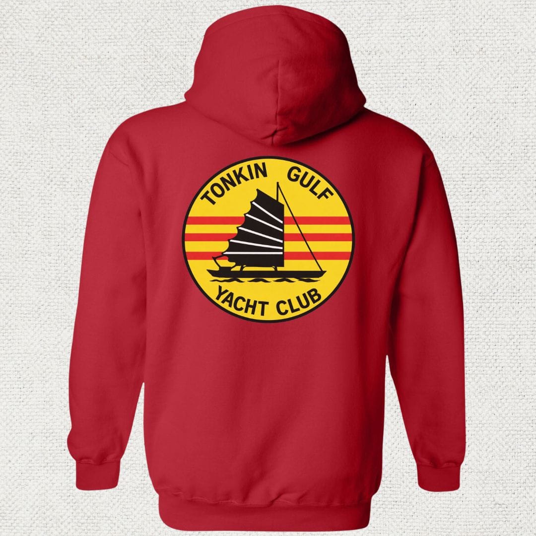 NavyHumor Hoodie Red / S Tonkin Gulf Yacht Club Hoodie