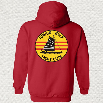 NavyHumor Hoodie Red / S Tonkin Gulf Yacht Club Hoodie