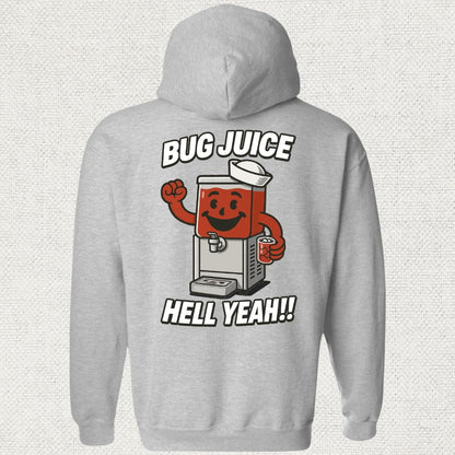 NavyHumor Hoodie Sport Grey / S Bug Juice - Hell Yeah! Hoodie