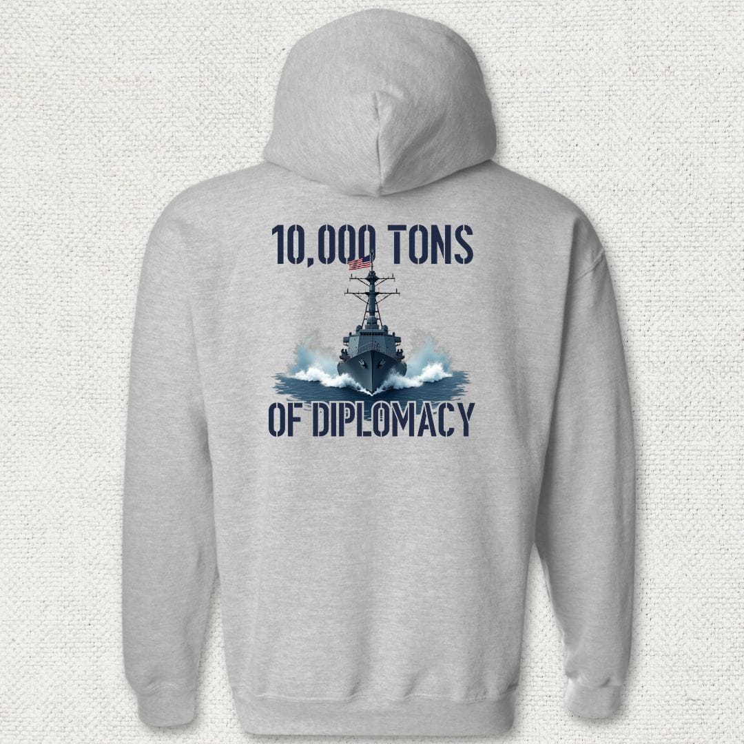 NavyHumor Hoodie Sport Grey / S Destroyer Diplomacy Hoodie
