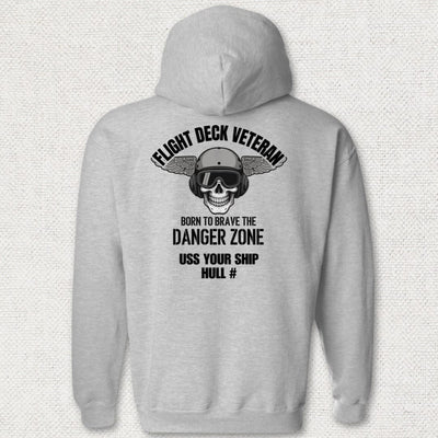 Flight Deck Veteran - Add Your Command Hoodie