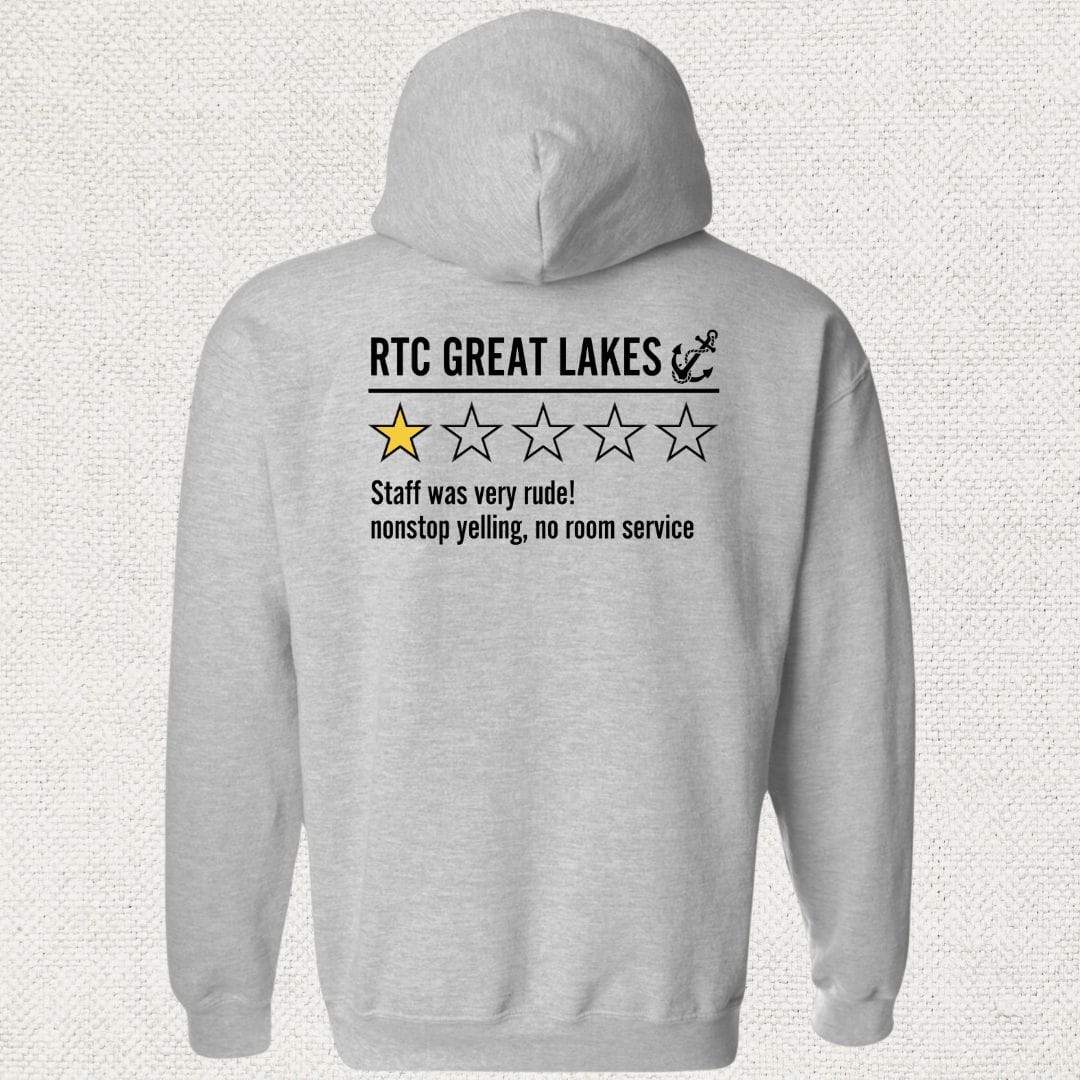 NavyHumor Hoodie Sport Grey / S Great Lake Review Hoodie