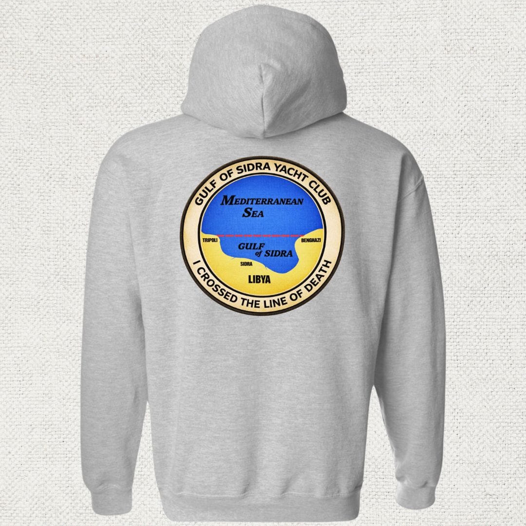 NavyHumor Hoodie Sport Grey / S Gulf Of Sidra Yacht Club Hoodie