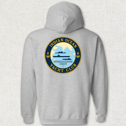 NavyHumor Hoodie Sport Grey / S Indian Ocean Yacht Club Hoodie