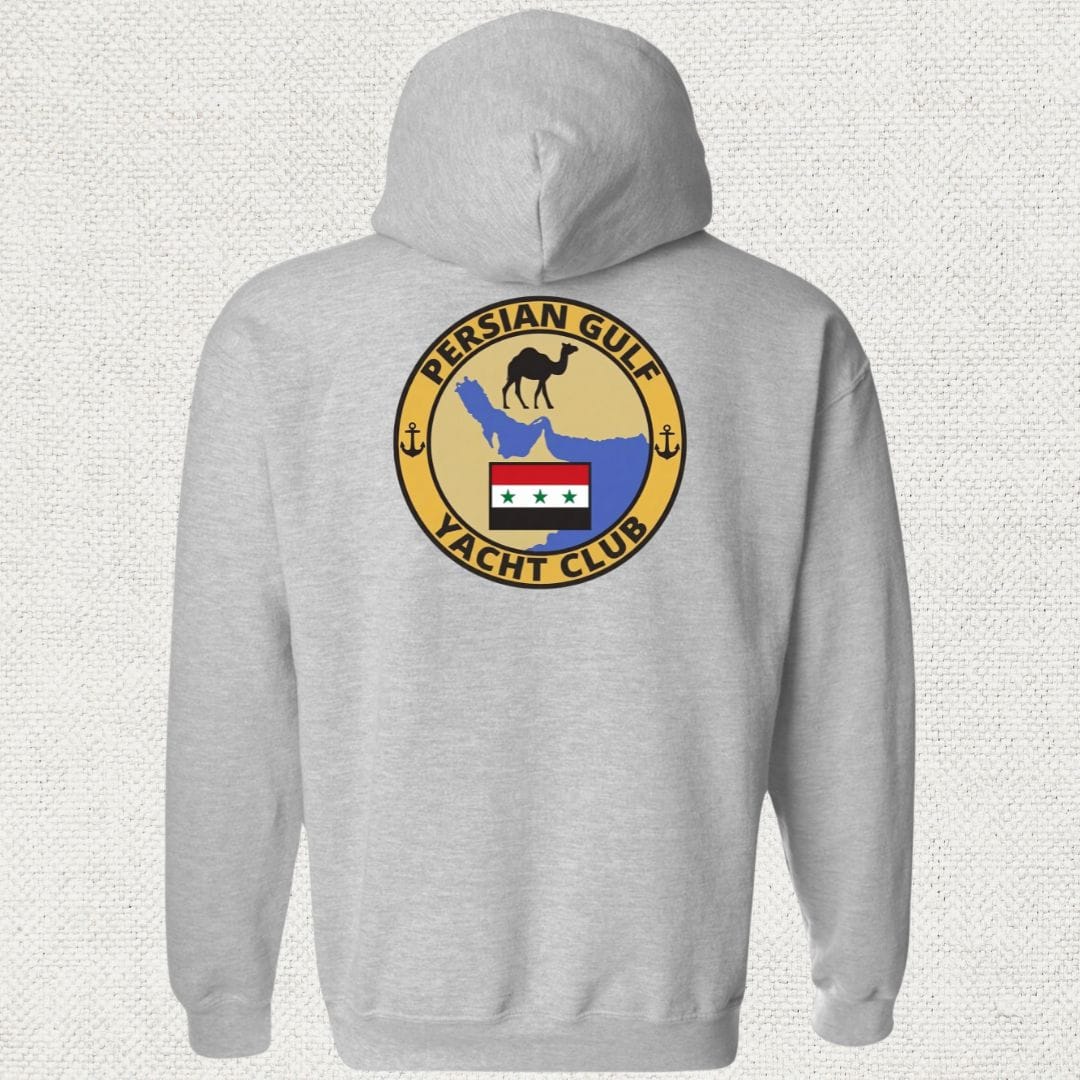 NavyHumor Hoodie Sport Grey / S Persian Gulf Yacht Club Hoodie