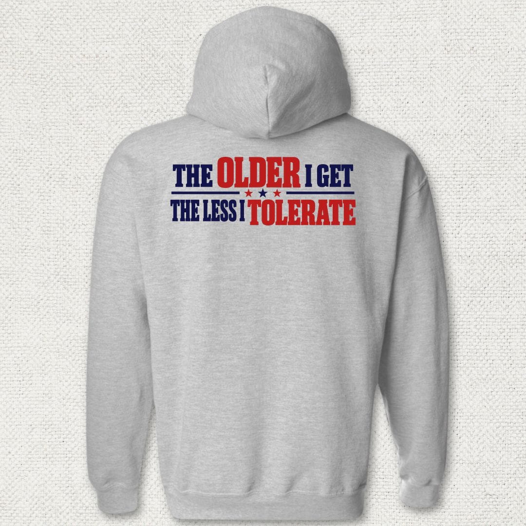 NavyHumor Hoodie Sport Grey / S The Less I Tolerate Hoodie