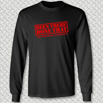 BTDT - Got The DD-214 Long Sleeve Tee
