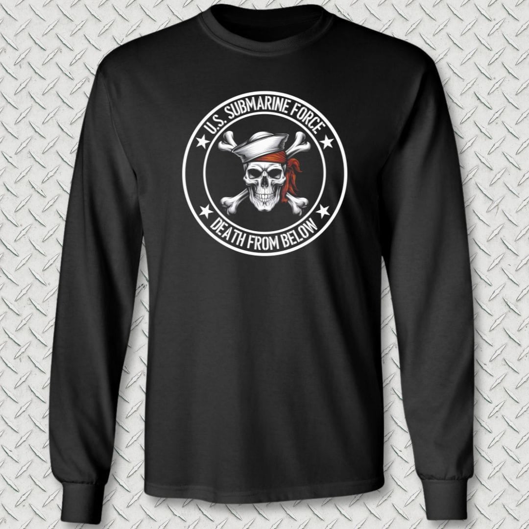 NavyHumor Long-sleeve Black / S Death From Below Long Sleeve Tee