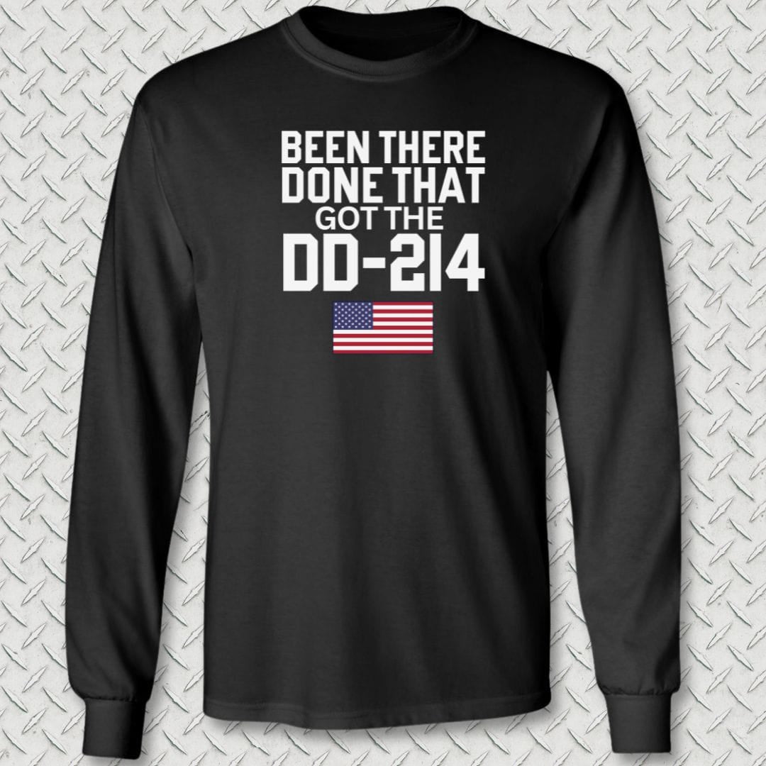 NavyHumor Long-sleeve Black / S Got The DD-214 Long Sleeve Tee