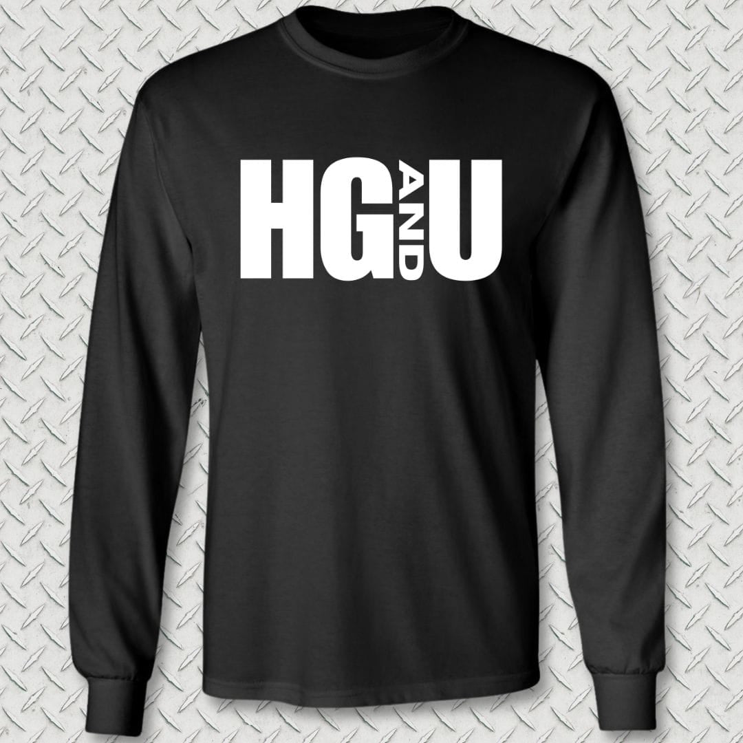 NavyHumor Long-sleeve Black / S HazeGray and Underway Long Sleeve Tee