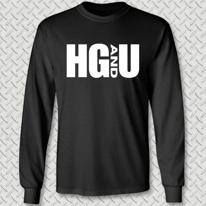 NavyHumor Long-sleeve Black / S HazeGray and Underway Long Sleeve Tee