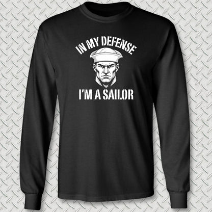 NavyHumor Long-sleeve Black / S I'm A Sailor Long Sleeve Tee