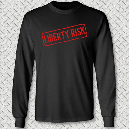 NavyHumor Long-sleeve Black / S Liberty Risk Long Sleeve Tee