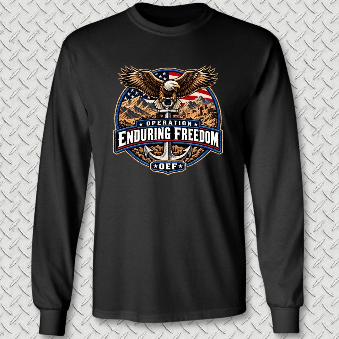 NavyHumor Long-sleeve Black / S Operation Enduring Freedom Long Sleeve Tee