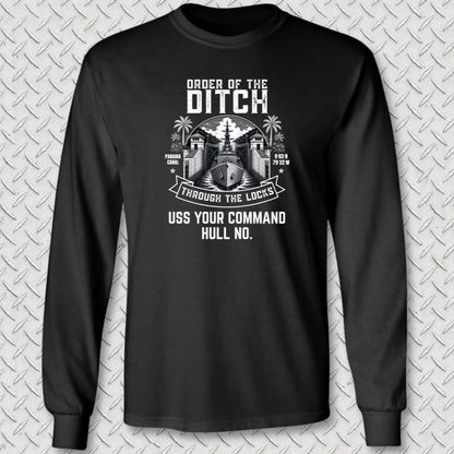 NavyHumor Long-sleeve Black / S Order of the Ditch - Add Your Command Long Sleeve Tee