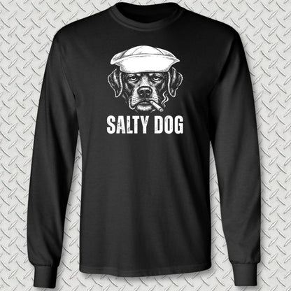 NavyHumor Long-sleeve Black / S Salty Dog Long Sleeve Tee