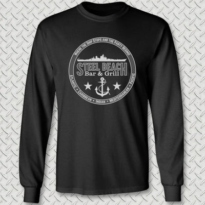 Steel Beach Bar and Grill - Surface Long Sleeve Tee