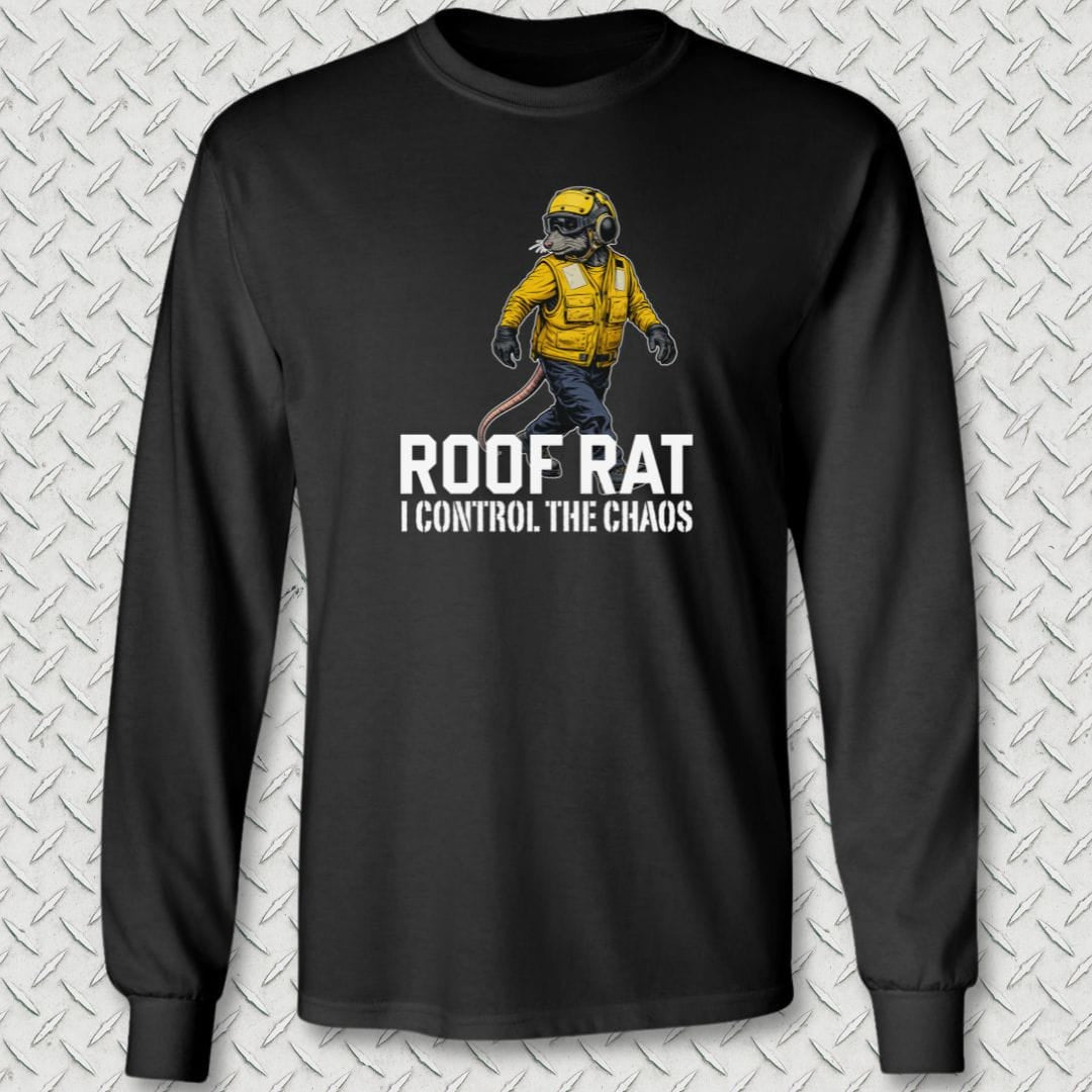 NavyHumor Long-sleeve Black / S Yellow Roof Rat Long Sleeve Tee