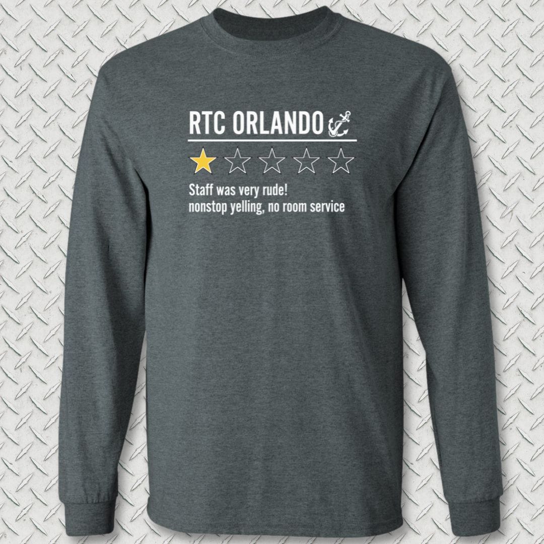 NavyHumor Long-sleeve Dark Heather / S RTC Orlando ReviewLong Sleeve Tee