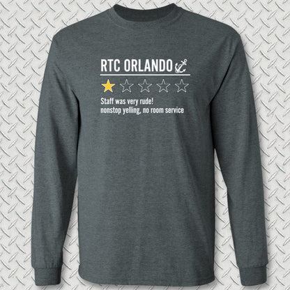 NavyHumor Long-sleeve Dark Heather / S RTC Orlando ReviewLong Sleeve Tee