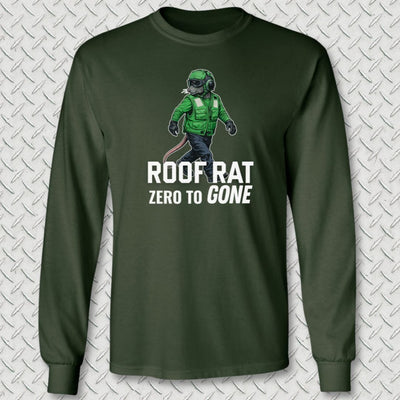 Green Roof Rat Long Sleeve Tee