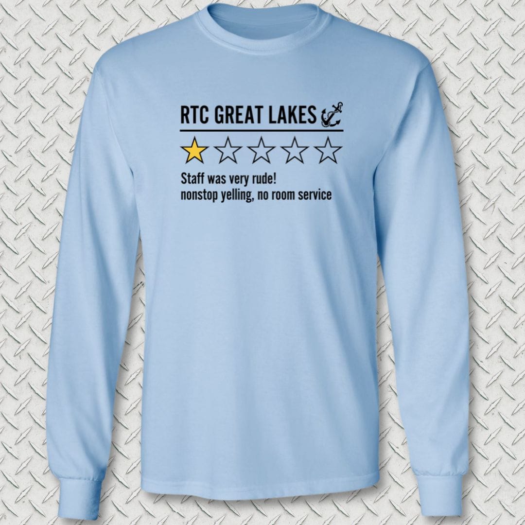 NavyHumor Long-sleeve Light Blue / S RTC Great Lakes Review Long Sleeve Tee