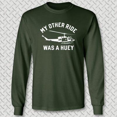 My Other Ride Was A Huey Long Sleeve Tee