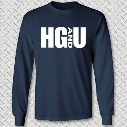 NavyHumor Long-sleeve Navy / S HazeGray and Underway Long Sleeve Tee