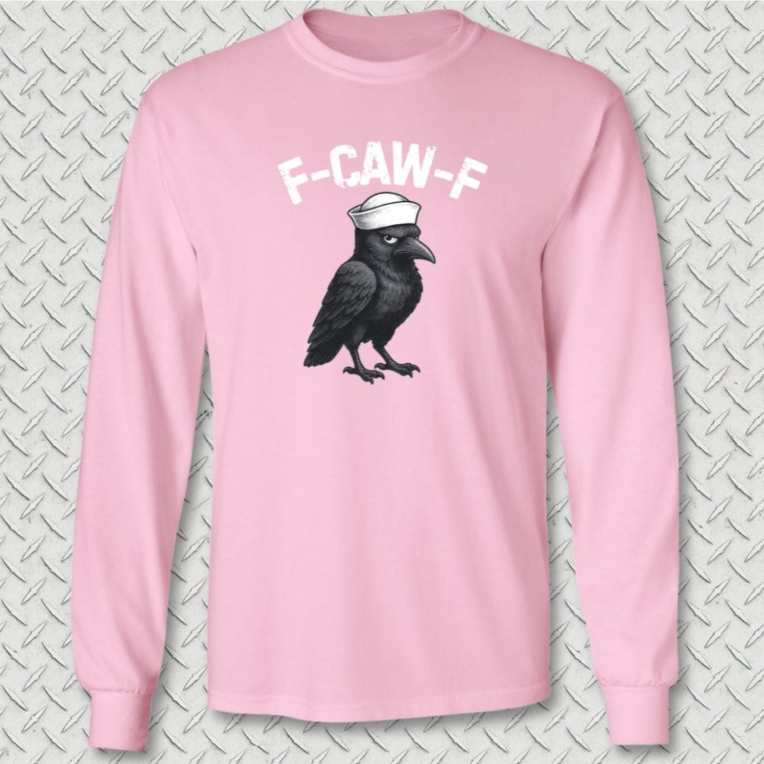 NavyHumor Long-sleeve Pink / S F-CAW-F Long Sleeve Tee