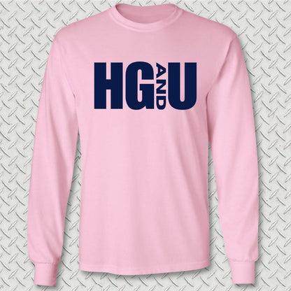 NavyHumor Long-sleeve Pink / S HazeGray and Underway Long Sleeve Tee