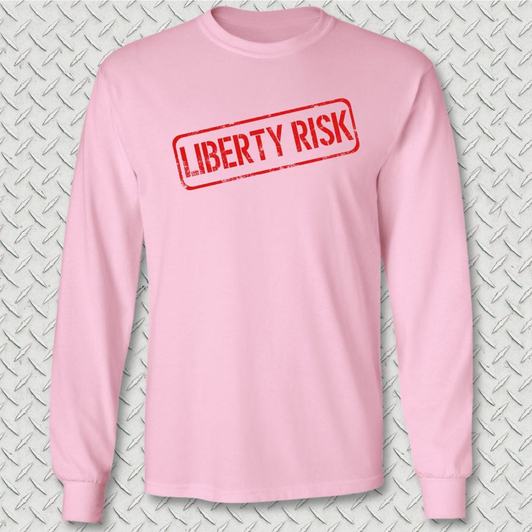 NavyHumor Long-sleeve Pink / S Liberty Risk Long Sleeve Tee