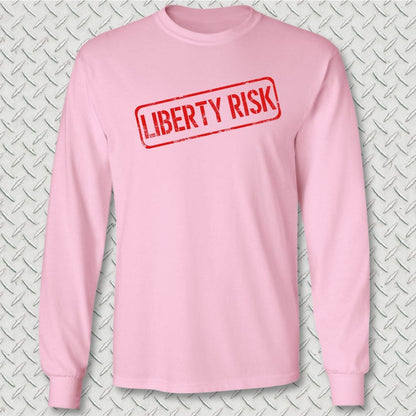 NavyHumor Long-sleeve Pink / S Liberty Risk Long Sleeve Tee