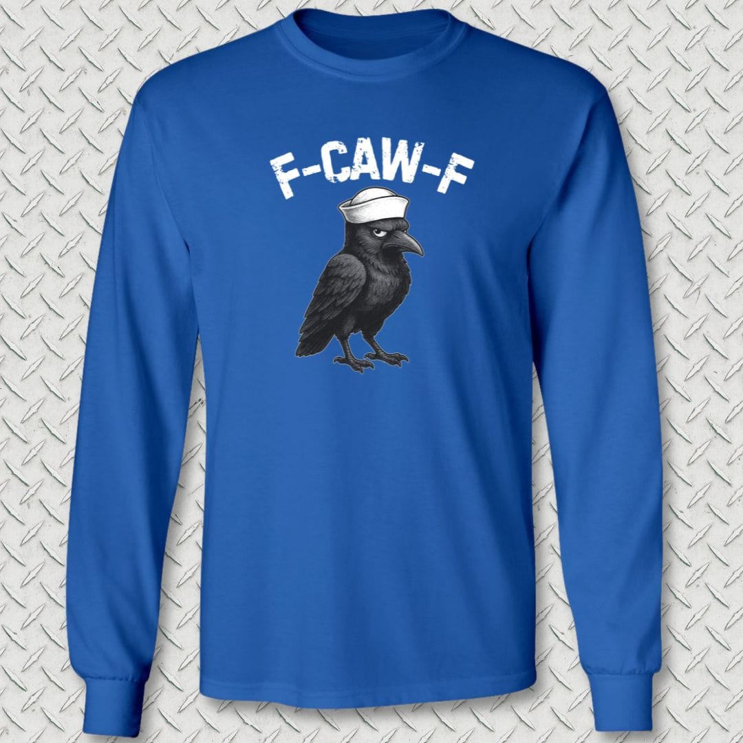 NavyHumor Long-sleeve Royal Blue / S F-CAW-F Long Sleeve Tee