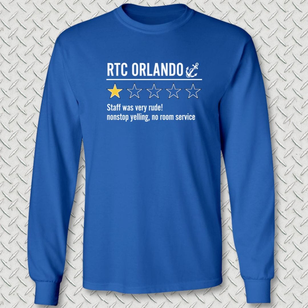 NavyHumor Long-sleeve Royal Blue / S RTC Orlando ReviewLong Sleeve Tee