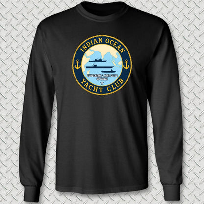 NavyHumor Long-sleeve S / Black Indian Ocean Yacht Club Long Sleeve Tee