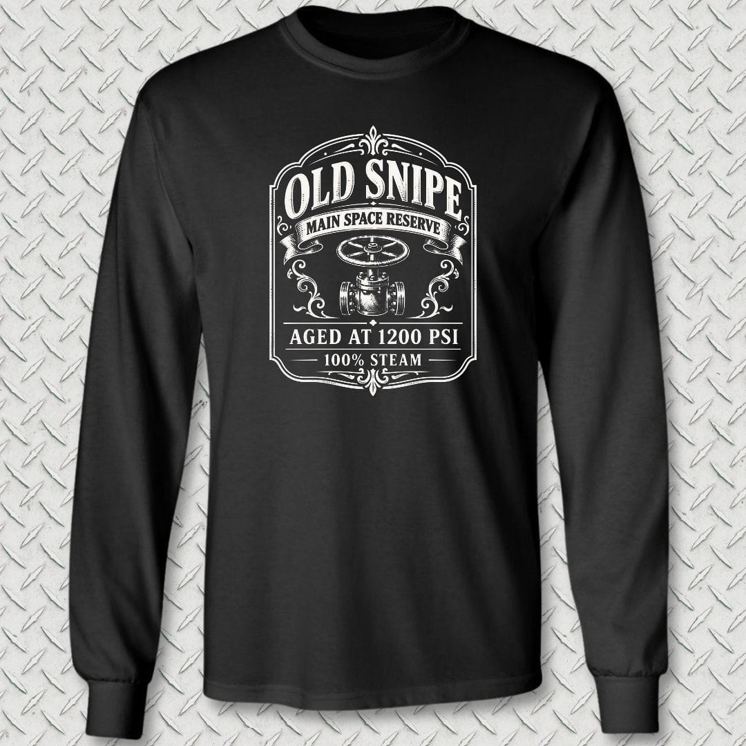 NavyHumor Long-sleeve S / Black Old Snipe Reserve Long Sleeve Tee