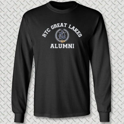 NavyHumor Long-sleeve S / Black RTC Great Lakes Alumni Long Sleeve Tee
