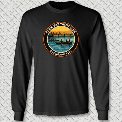 NavyHumor Long-sleeve S / Black Subic Bay Yacht Club Long Sleeve Tee