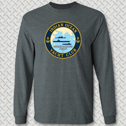 NavyHumor Long-sleeve S / Dark Heather Indian Ocean Yacht Club Long Sleeve Tee