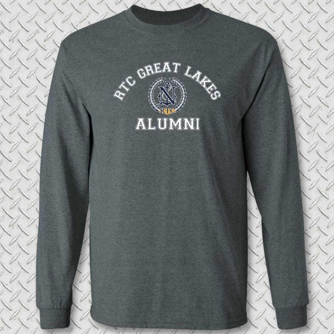 NavyHumor Long-sleeve S / Dark Heather RTC Great Lakes Alumni Long Sleeve Tee