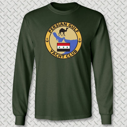 NavyHumor Long-sleeve S / Forest Green Persian Gulf Yacht Club Long Sleeve Tee