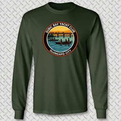 NavyHumor Long-sleeve S / Forest Green Subic Bay Yacht Club Long Sleeve Tee